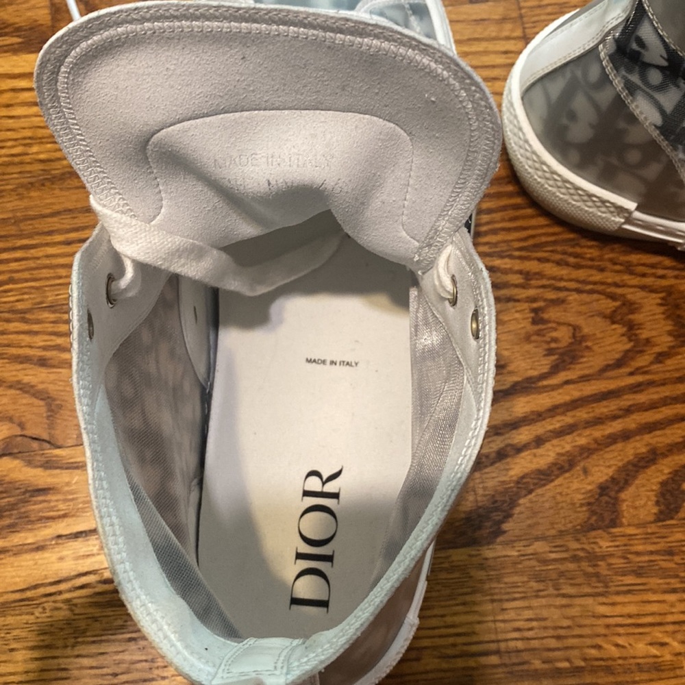 Dior Homme LEATHER TRAINERS - Picture 8 of 10